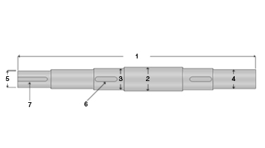 Martin shaft drawing